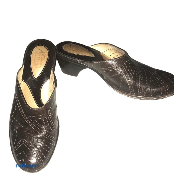 Clark’s Artisan Collection Chocolate Brown Clog/Mule Size:7 - Picture 7 of 13